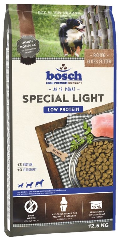 Bosch Veterinary Diet Special Light Low Protein  12.5kg