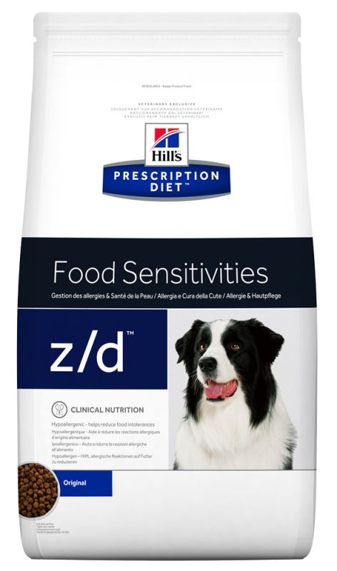 Hill’s Vet Canine z/d Skin / Food Sensitivities 10kg