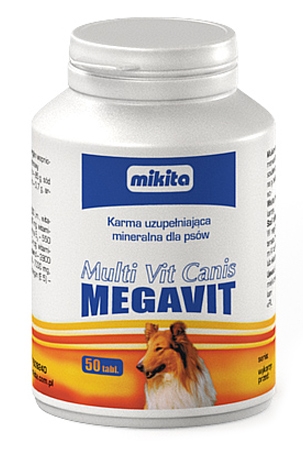 Mikita Megavit Multi Vit Canis duże opakowanie 150 szt.
