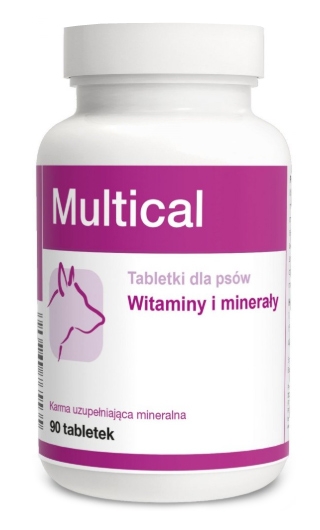 Dolfos Dog Multical tabletki witaminowo-mineralne dla psów 90 tabl.