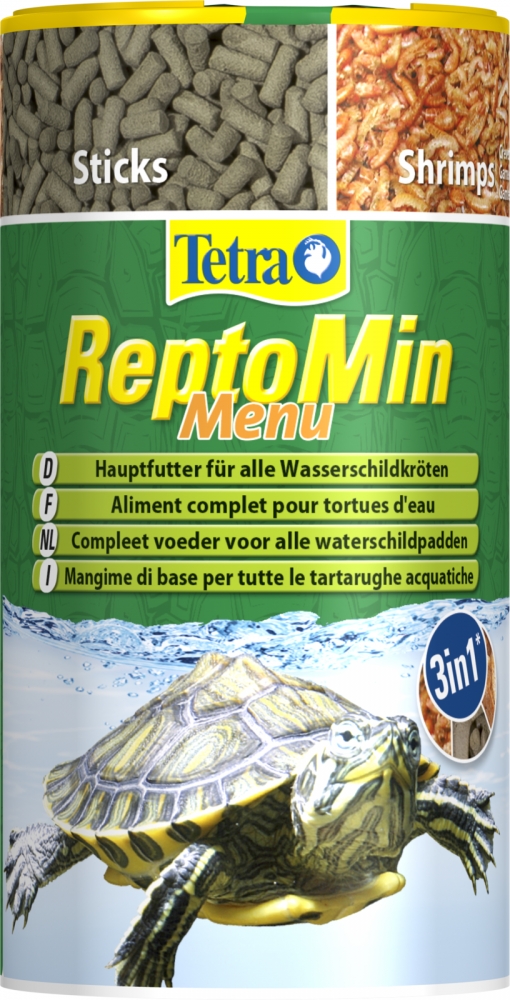 Zdjęcie Tetra Tetra ReptoMin Menu  pokarm z krewetkami dla żółwi wodnych 250ml
