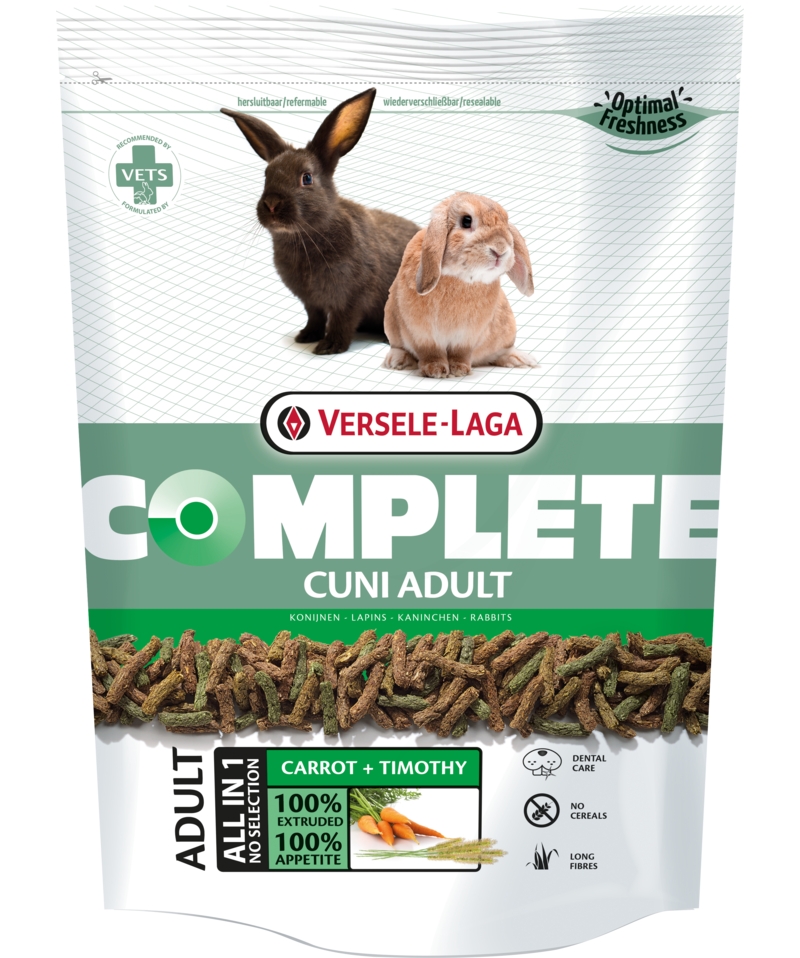 Zdjęcie Versele Laga Complete Cuni Adult  pokarm dla królika 500g