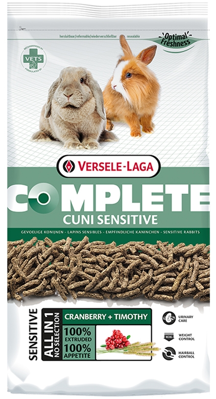 Zdjęcie Versele Laga Complete Cuni Sensitive   pokarm dla królika 1.75kg