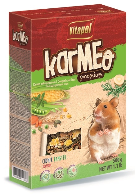 Vitapol Karmeo Premium pokarm pełnoporcjowy dla chomika 500g