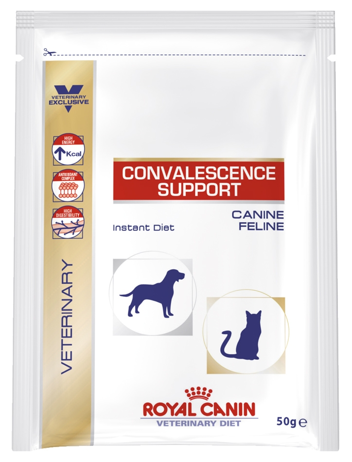 Zdjęcie Royal Canin VD Convalescence Support (Feline/Canine) saszetka instant 50g