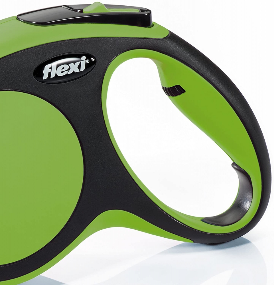 Zdjęcie Flexi New Comfort Cord XS smycz automatyczna (do 8kg) zielona linka 3m