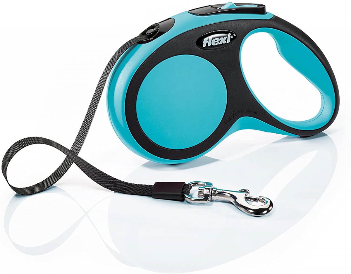 Zdjęcie Flexi New Comfort Cord XS smycz automatyczna (do 8kg) niebieska linka 3m