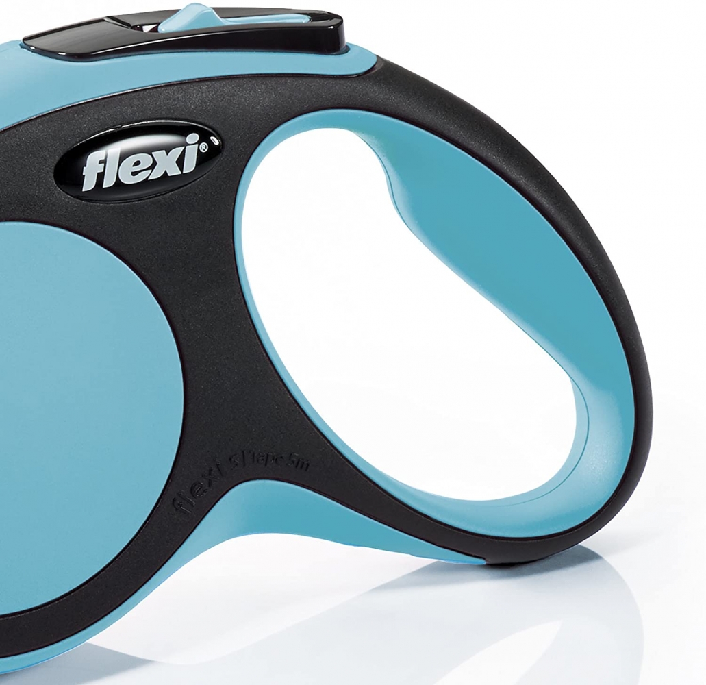 Zdjęcie Flexi New Comfort Cord XS smycz automatyczna (do 8kg) niebieska linka 3m