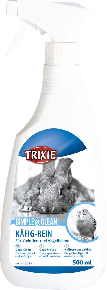 Zdjęcie Trixie Cage Clean spray do czyszczenia klatek  cytrynowy 500ml