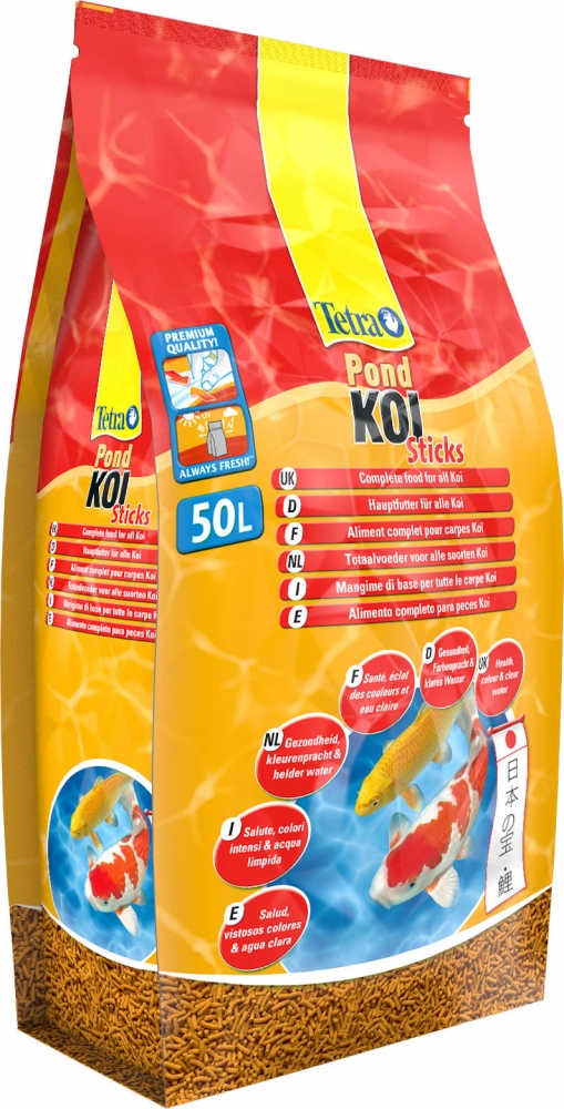 Tetra Pond Koi Sticks pokarm dla ryb stawowych 50l