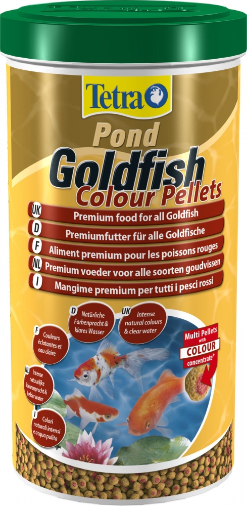 Tetra Pond Goldfish Colour Pellets pokarm dla złotych rybek 1l