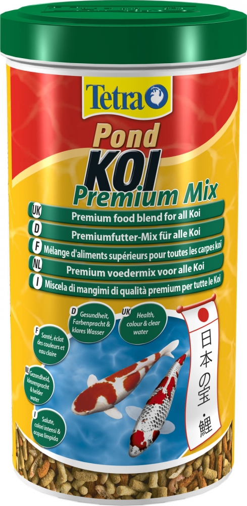 Zdjęcie Tetra Pond Koi Premium Mix  pokarm dla wszystkich karpi koi 1l