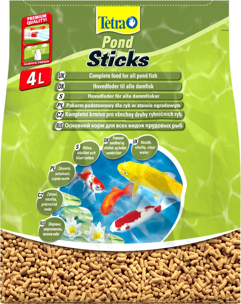 Tetra Pond Sticks pokarm podstawowy  dla ryb stawowych 4l