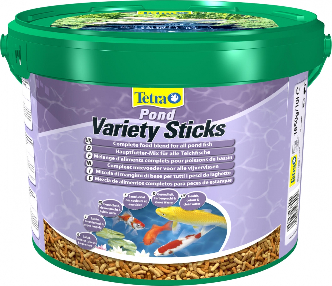 Tetra Pond Variety Sticks pokarm podstawowy dla ryb stawowych 10l