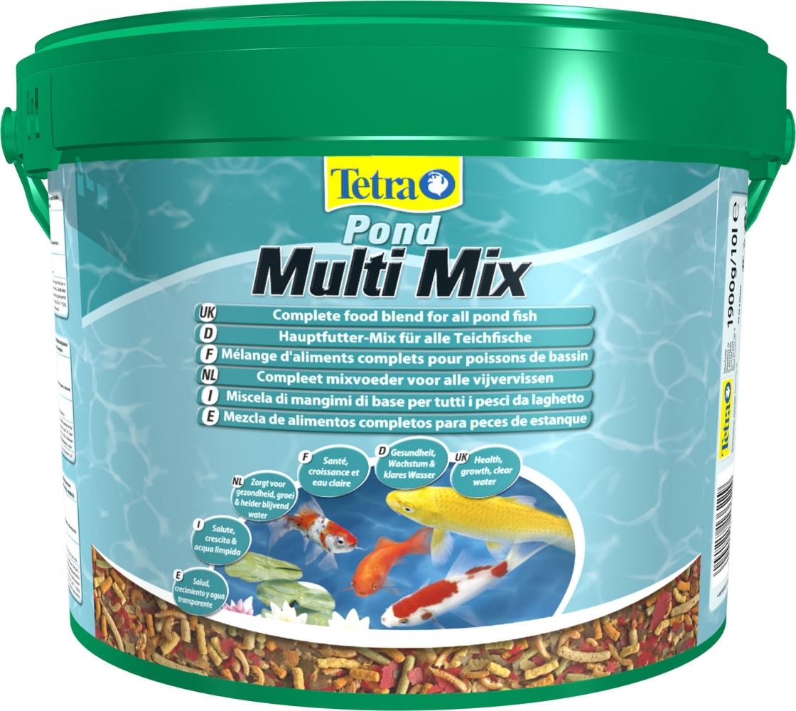 Zdjęcie Tetra Pond Multi Mix  mieszanka pokarmowa dla ryb i płazów 10l