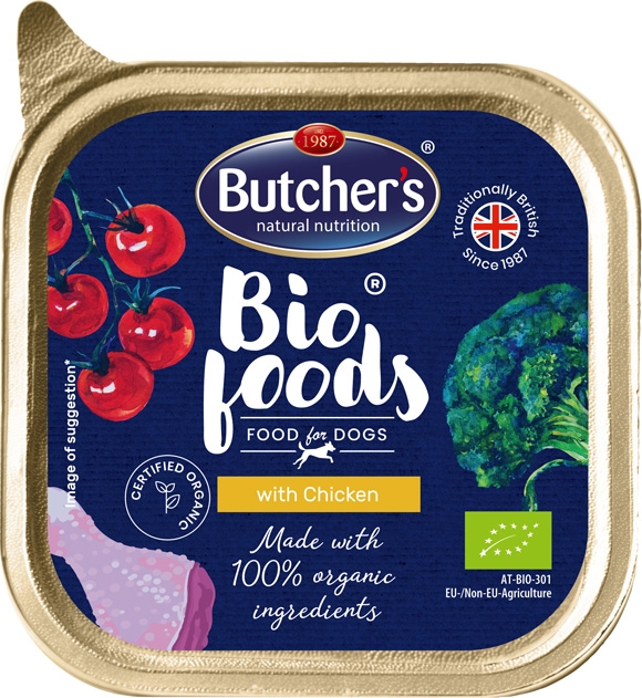 Zdjęcie Butcher's Bio Foods tacka dla psa  z kurczakiem 150g