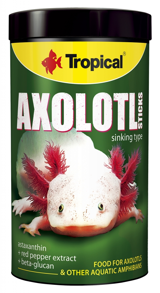 Tropical Axolotl Sticks karma dla aksolotli w puszce 250ml