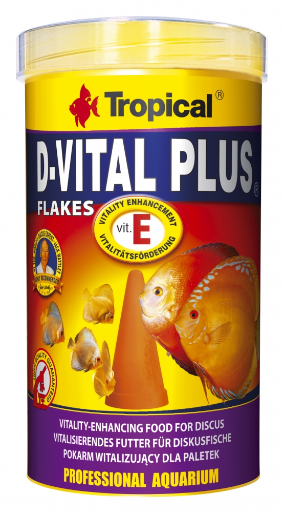 Tropical D-vital Plus pokarm dla peletek płatki 100ml
