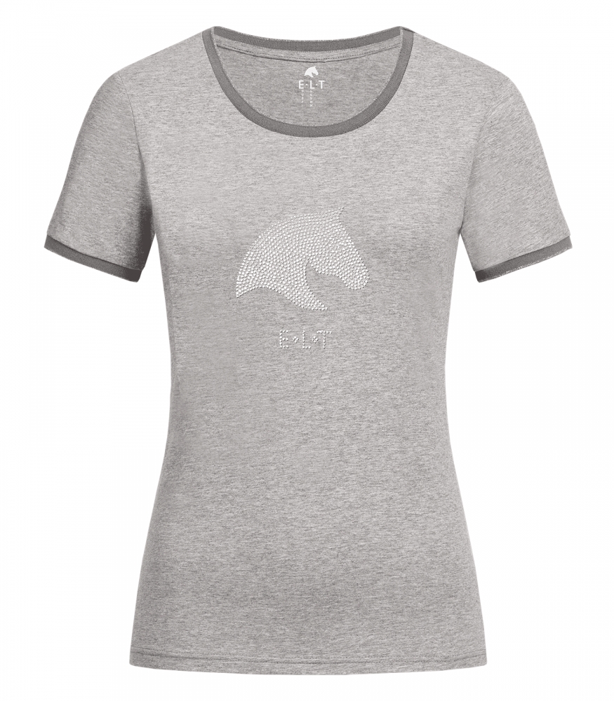 ELT Koszulka damska T-Shirt Denver jasnoszary melanż