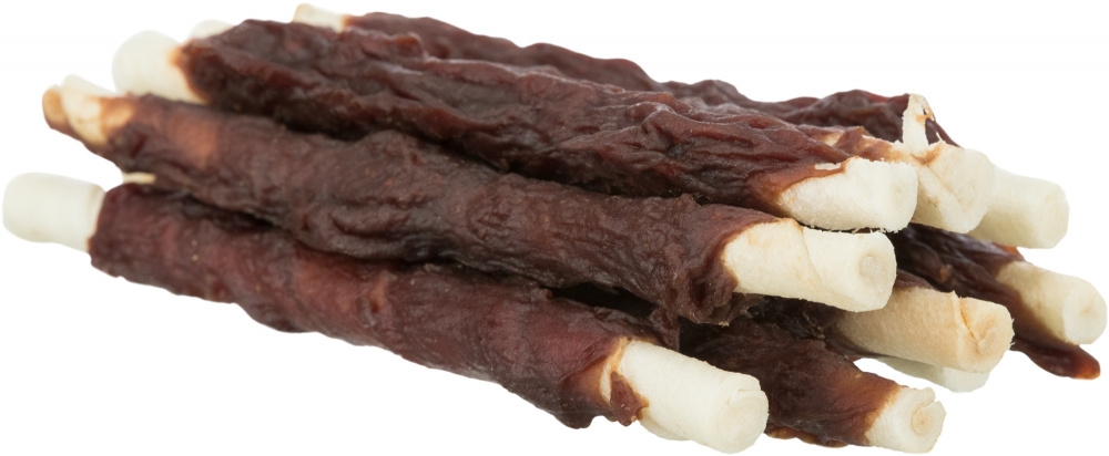 Trixie Dentafun Chewing Rolls patyczki z mięsem ze strusia 100g