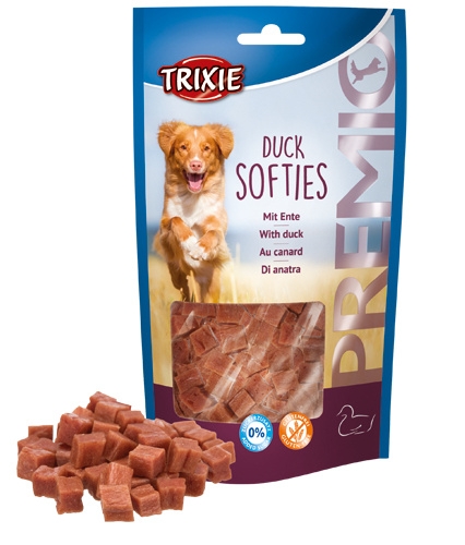 Zdjęcie Trixie Premio kosteczki Duck Softies  z mięsem z piersi kaczki 100g