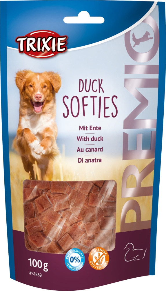 Zdjęcie Trixie Premio kosteczki Duck Softies  z mięsem z piersi kaczki 100g