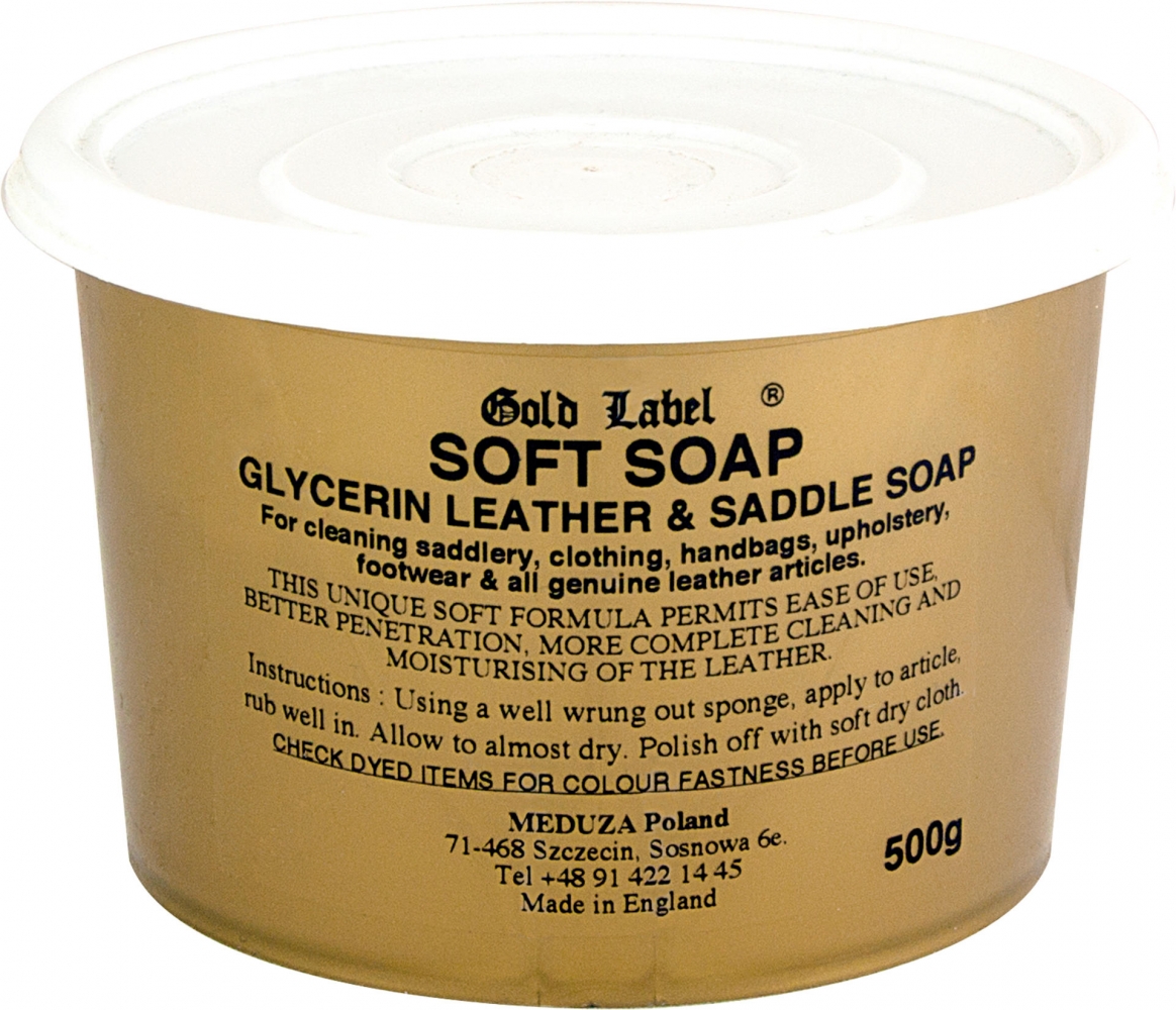 Zdjęcie Gold Label Saddle Soap mydło do siodeł   500g