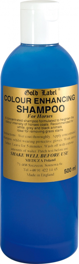 Zdjęcie Gold Label Colour Enhancing Shampoo szampon dla koni   500ml