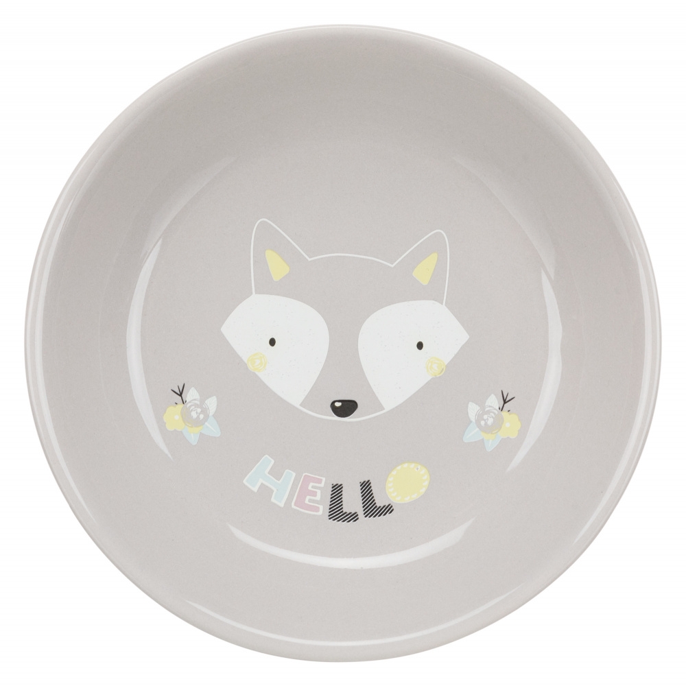 Zdjęcie Trixie Miska ceramiczna dla kota Junior  szara 0.2 l; śr. 14 cm