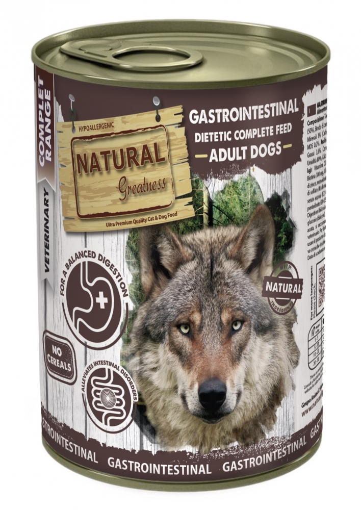 Zdjęcie Natural Greatness Gastrointestinal puszka dla psa  schorzenia żołądkowe 400g