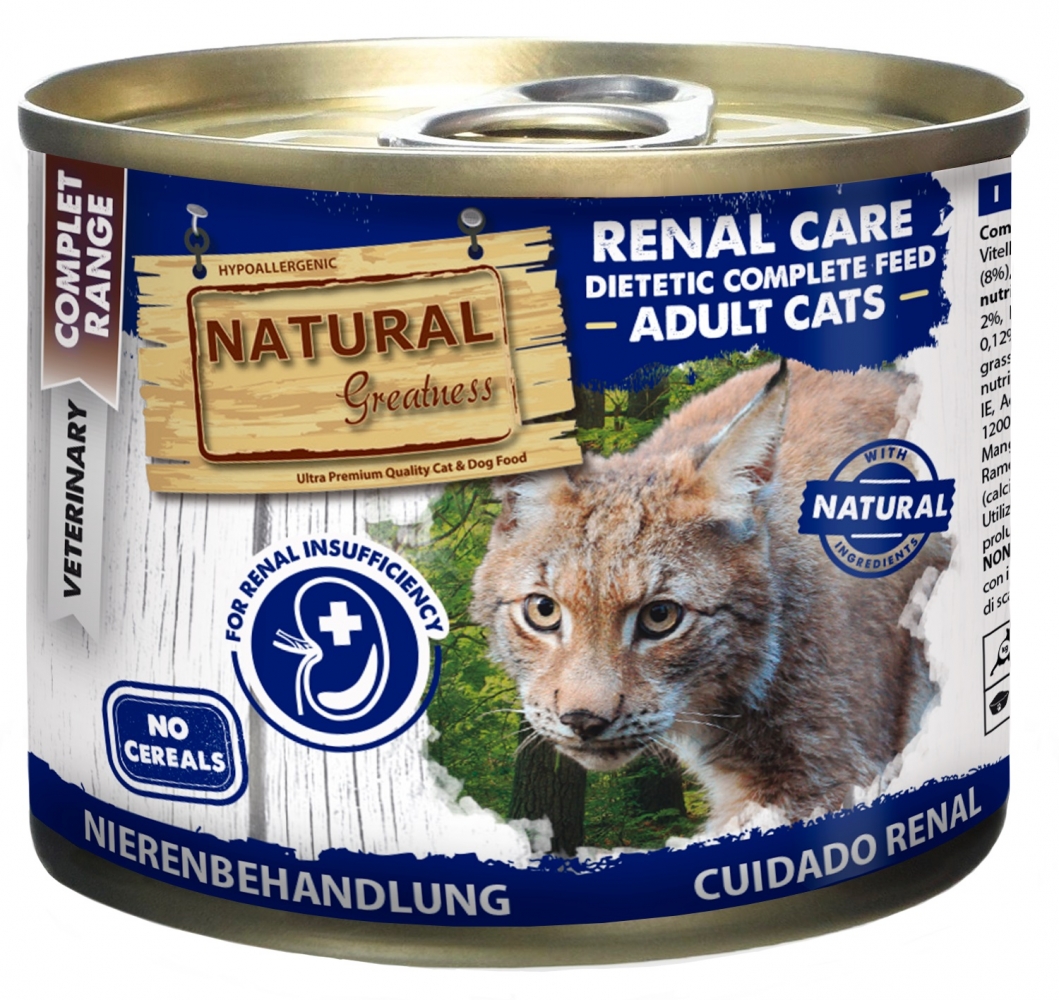 Natural Greatness Renal Care puszka dla kota niewydolność nerek 200g
