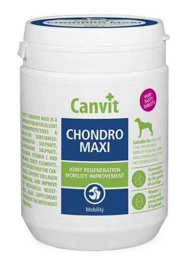 Zdjęcie Canvit Chondro Maxi  tabletki na stawy dla psów 500g 