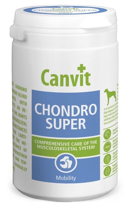 Zdjęcie Canvit Chondro Super  tabletki dla regeneracji stawów 500g