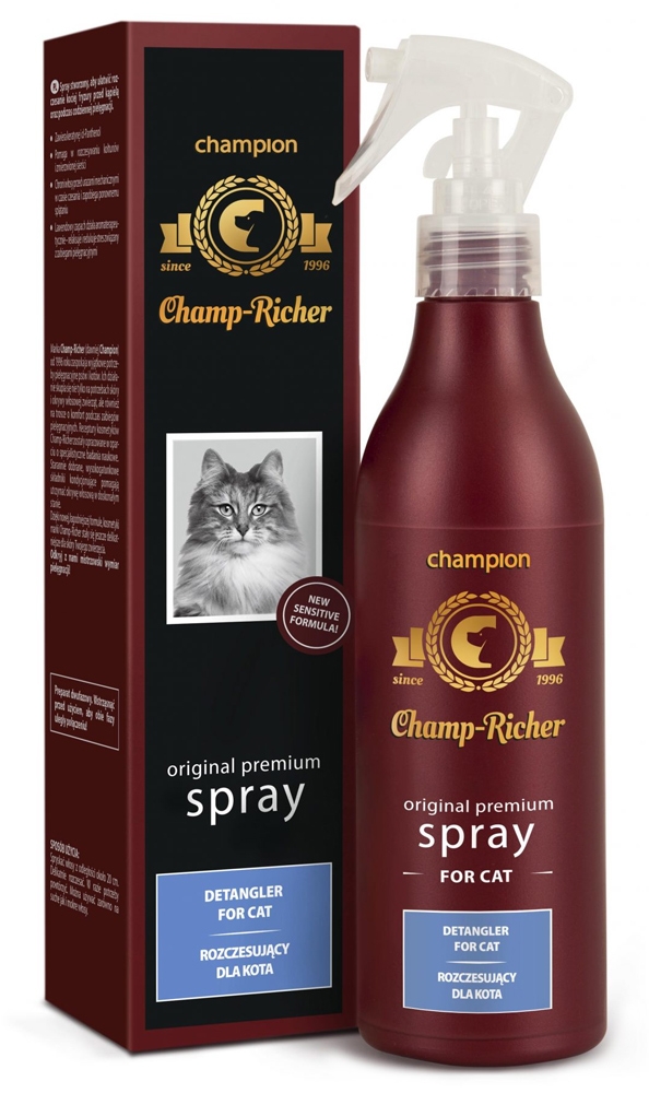 Zdjęcie Champ-Richer Original Premium Detangler Spray For Cat  spray rozczesujący dla kotów 250ml