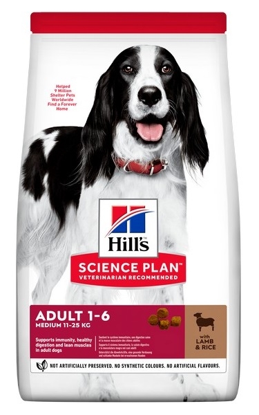 Zdjęcie Hill's Canine Adult Medium Lamb & Rice Advanced Fitness jagnięcina z ryżem 14kg