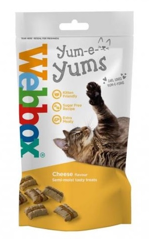 Zdjęcie Webbox Yum-e-yums przysmaki dla kota ekstra serowe 40g