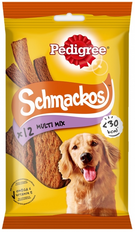 Zdjęcie Pedigree Schmackos multi paski dla psa w czterech smakach 86g 12 szt.