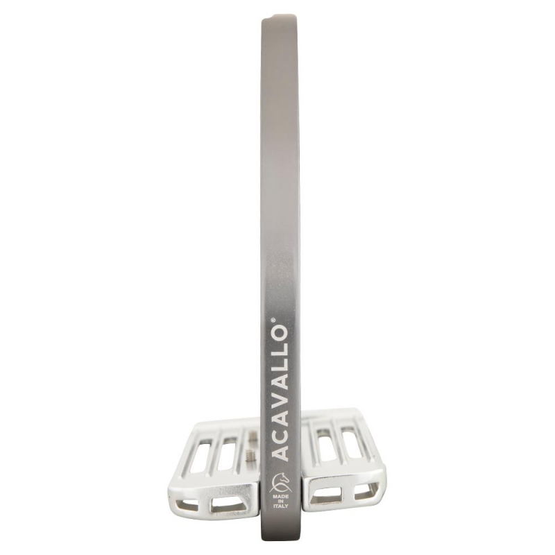 Zdjęcie BR Acavallo strzemiona aluminiowe Arco Alupro  titanium, 12,0 cm 