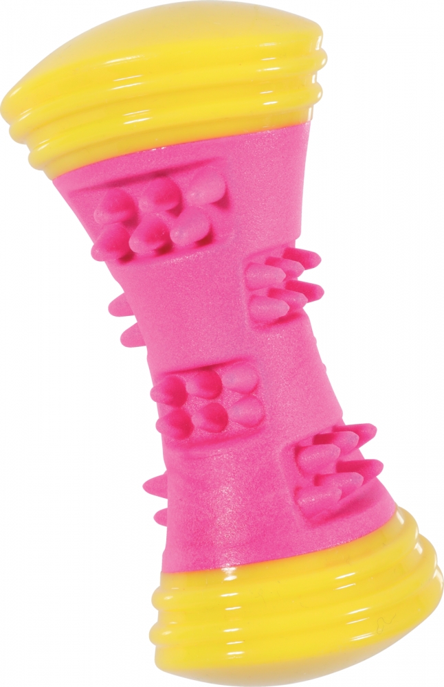 Zdjęcie Zolux Zabawka TPR ciężarek  różowo-żółty 16 cm