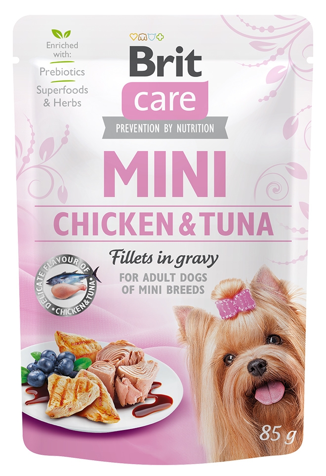 Brit Care Dog Mini saszetka Chicken & Tuna 85g