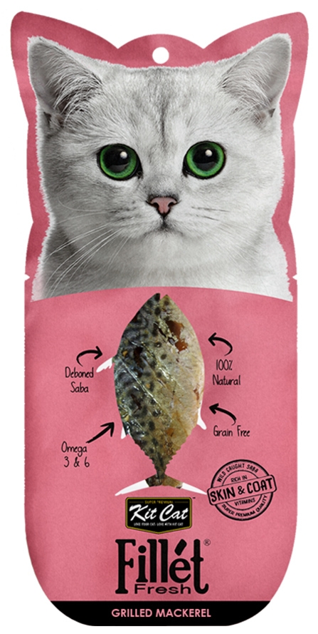 Kit Cat Fillet Fresh przysmak dla kota Grillowana Makrela 30g