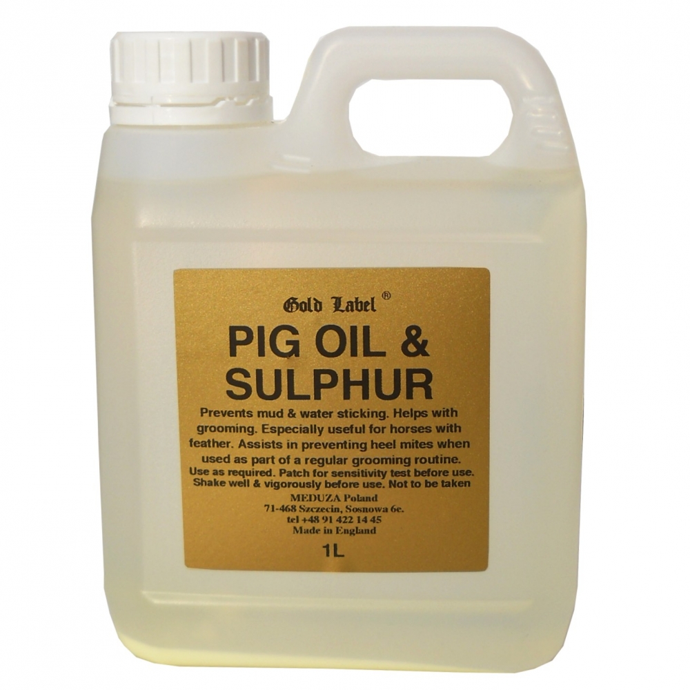 Gold Label Pig Oil Sulphur  1000ml