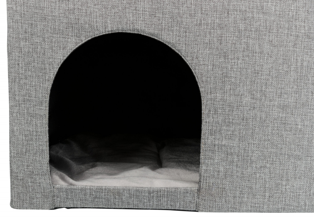 Zdjęcie Trixie Kryjówka budka dla kota Kimy  szare 72 × 40 × 40 cm