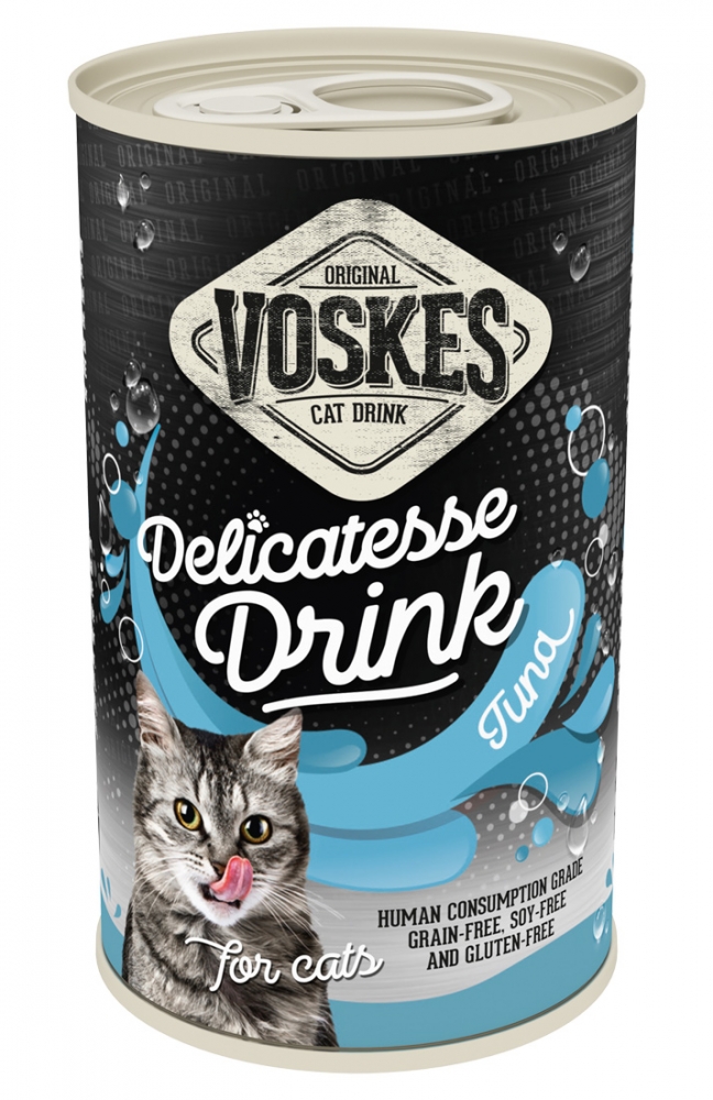 Zdjęcie Voskes Delicatesse Cat Drink napój dla kota  tuńczyk 135g
