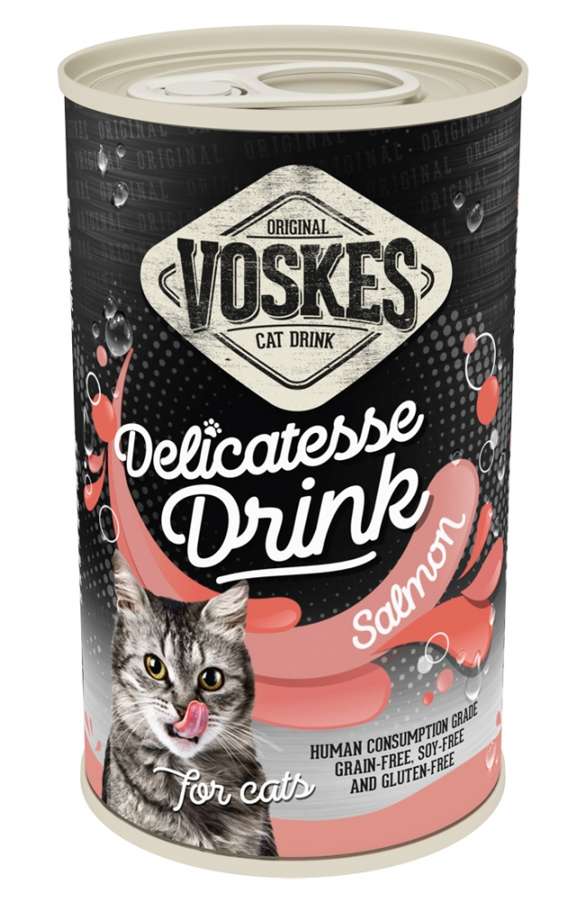 Zdjęcie Voskes Delicatesse Cat Drink napój dla kota  łosoś 135g