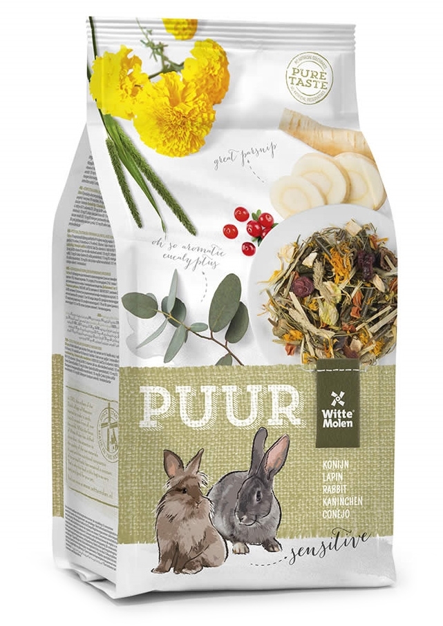 Witte Molen Puur Rabbit Sensitive musli dla wrażliwych królików 3kg