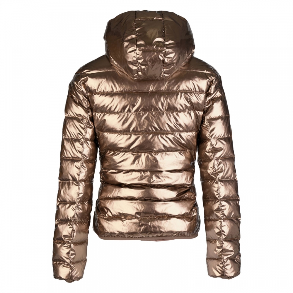 Zdjęcie Horze Stella Women's Platinum Padded Jacket kurtka damska pikowana bronze 