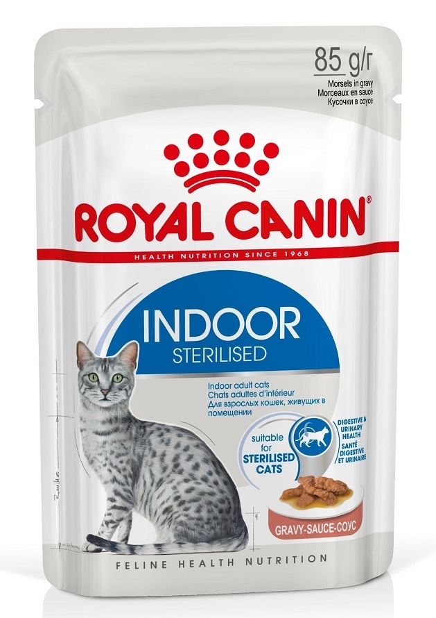 Royal Canin Saszetka Indoor Sterilised w sosie 85g