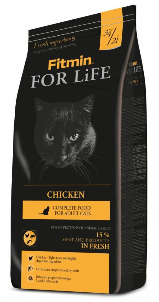 Zdjęcie Fitmin Cat For Life Chicken  karma dla kotów ze świeżym kurczakiem 400g
