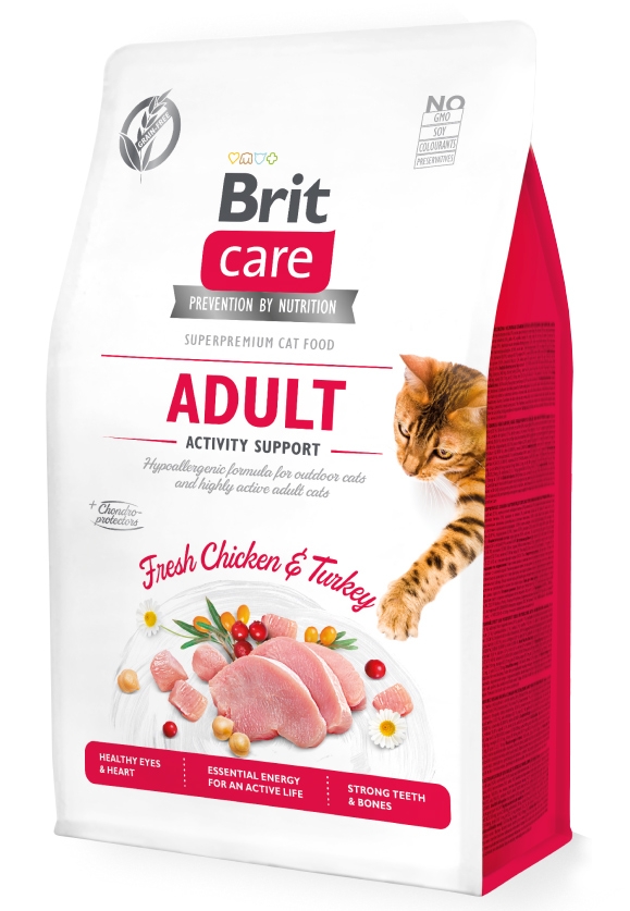 Zdjęcie Brit Care Cat Adult Activity Support Grain Free koty aktywne 400g